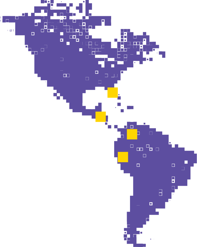 Mapa Americas